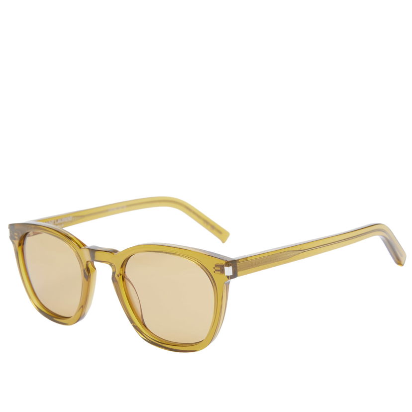 Aurinkolasit Saint Laurent Saint Laurent SL 28 Sunglasses Vihreä | 30000081053