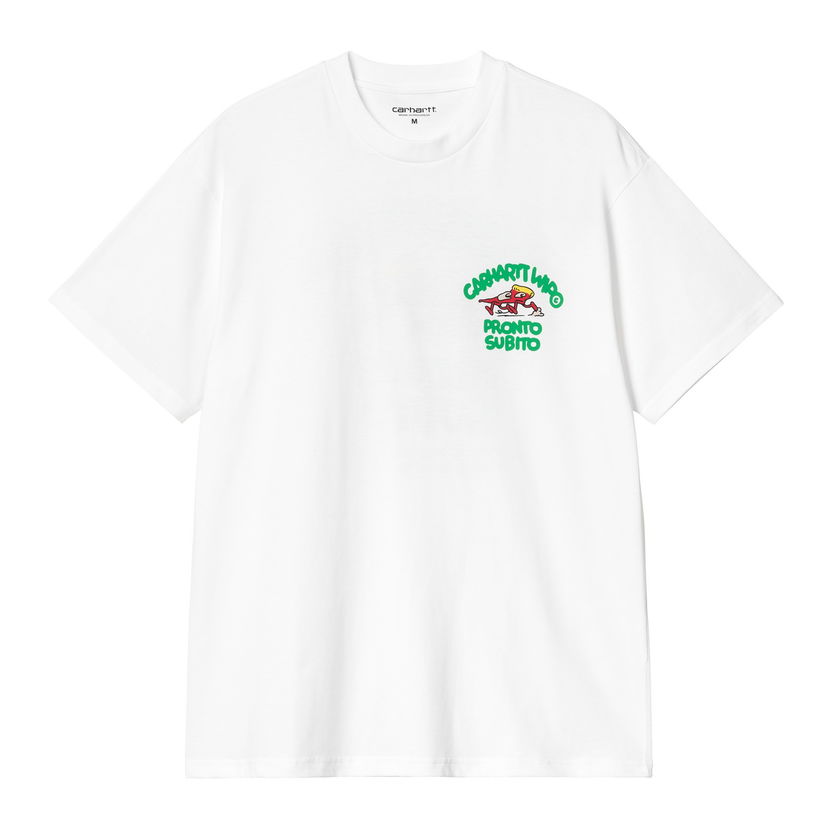 T-paita Carhartt WIP Carhartt WIP Pronto T-Shirt Valkoinen | I035195_6