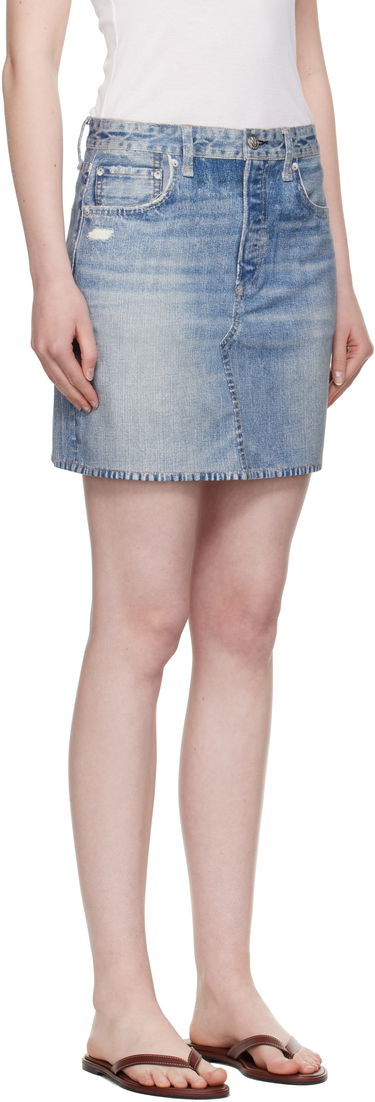 Hame rag & bone rag & bone Miramar Ponte Miniskirt Sininen | WCW25PB0030703, 1