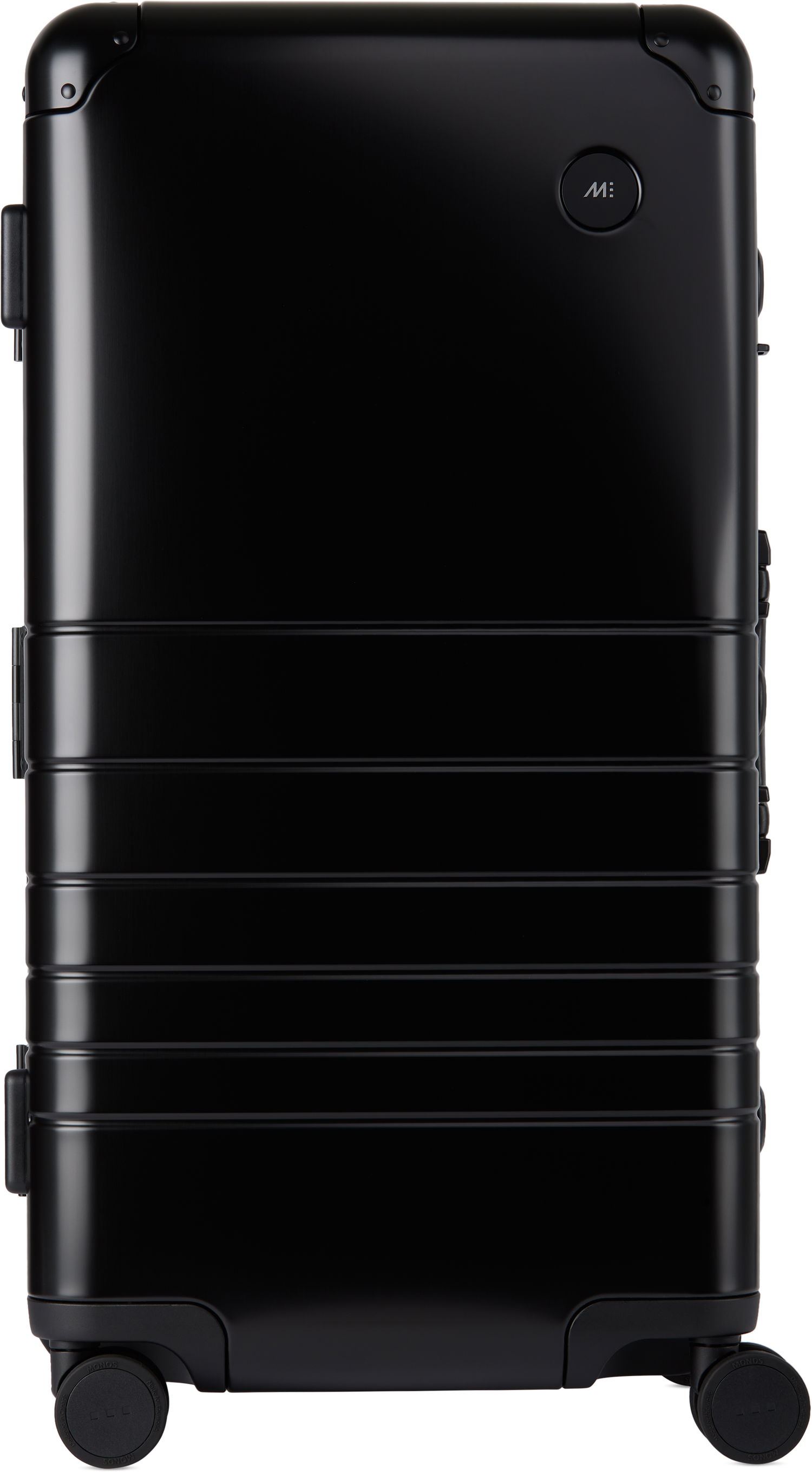 Matkalaukku Monos Aluminum Trunk Suitcase Musta | MN0008-0069-30, 0