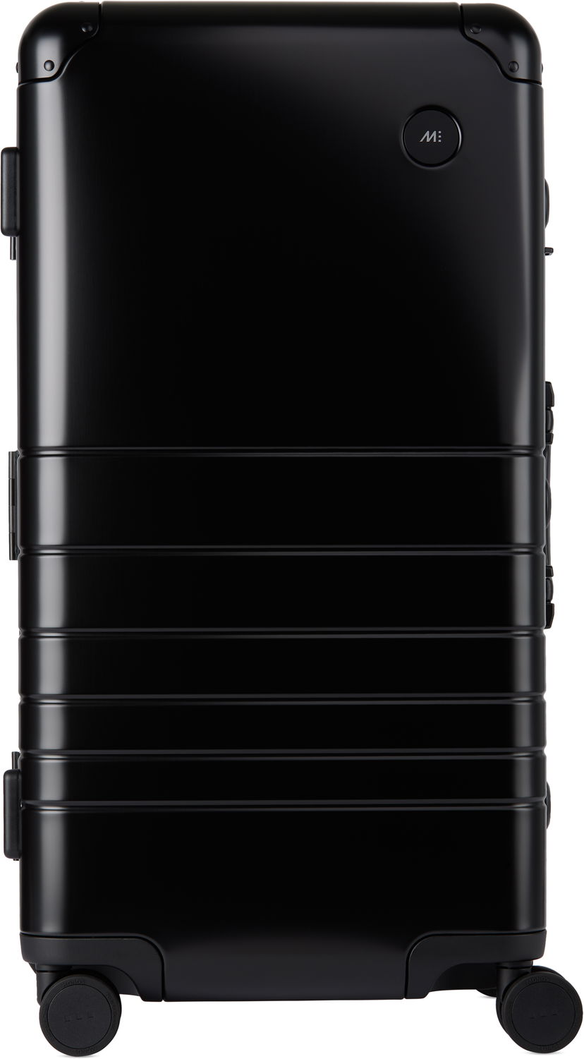 Matkalaukku Monos Aluminum Trunk Suitcase Musta | MN0008-0069-30