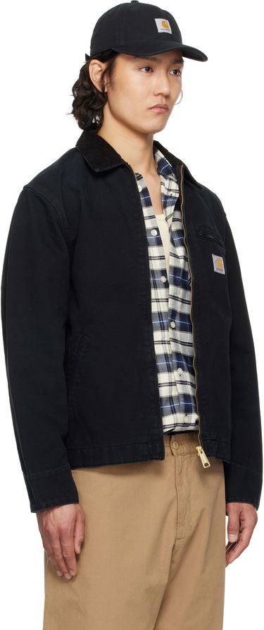 Takki Carhartt WIP Detroit Zip-Up Jacket Musta | I034819, 1