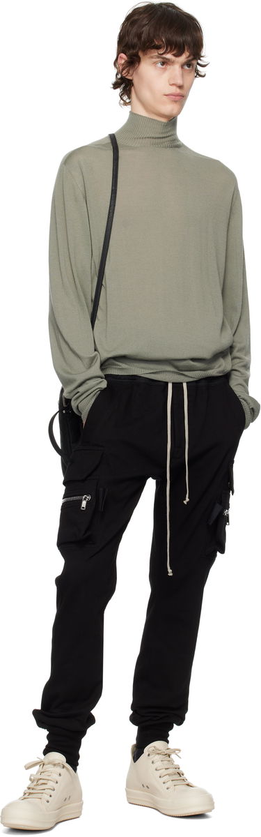 Villapaita Rick Owens Rick Owens Hollywood Oversized Turtleneck Vihreä | RU01E5626 WS, 3
