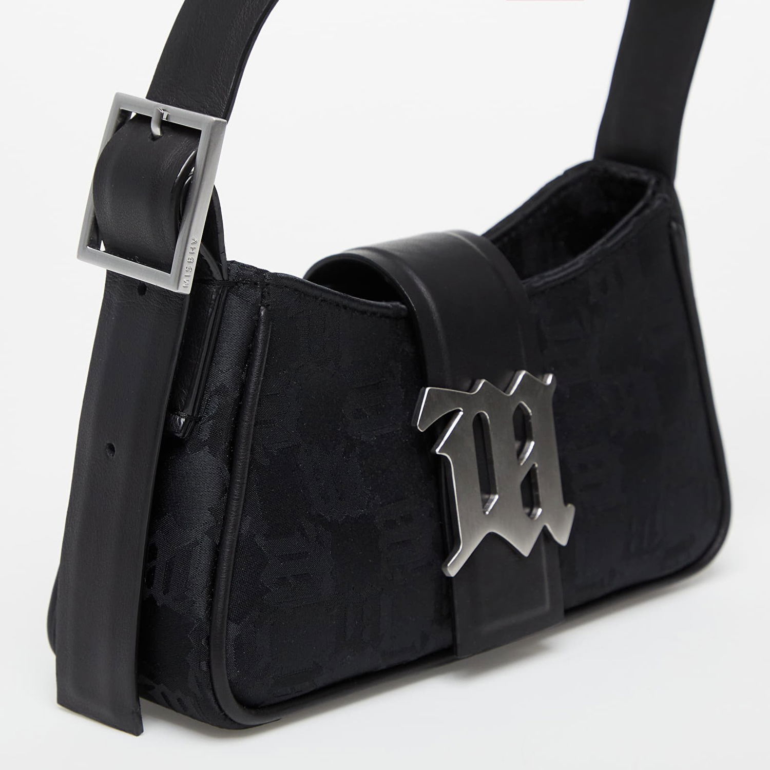 Käsilaukku MISBHV Nylon Monogram Shoulder Bag Mini Musta | 122A404, 1
