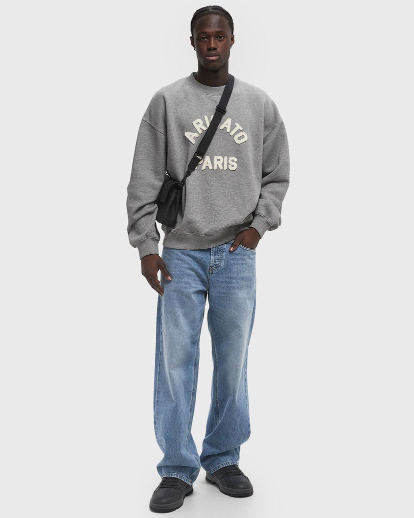 Huppari AXEL ARIGATO Paris Crewneck Sweatshirt Harmaa | A2997001