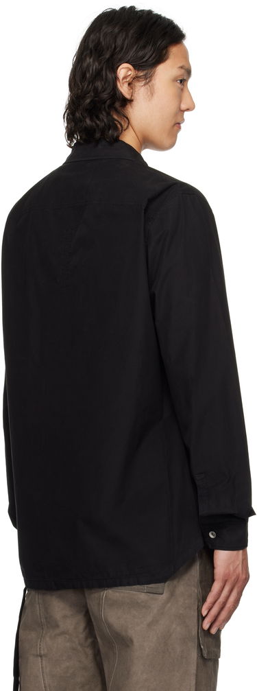 Paita Rick Owens Rick Owens DRKSHDW Hollywood Overshirt Musta | DU01E3296 P, 2
