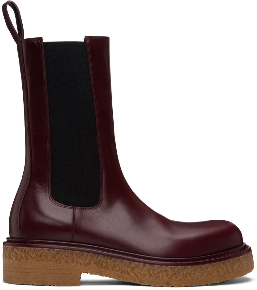 Vaatteet Bottega Veneta Bottega Veneta Haddock Chelsea Boots Burgundia | 806863V2WT06100