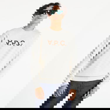 Huppari A.P.C. Vpc Logo Print Sweatshirt Beige | COECQ-H27378 PBB, 0