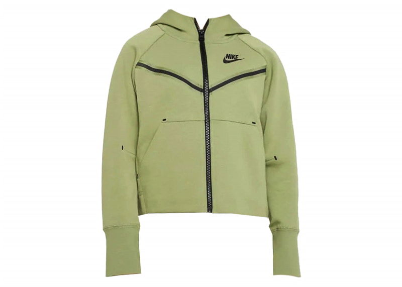 Huppari Nike Kids Tech Fleece Full Zip Hoodie Vihreä | CZ2570-334