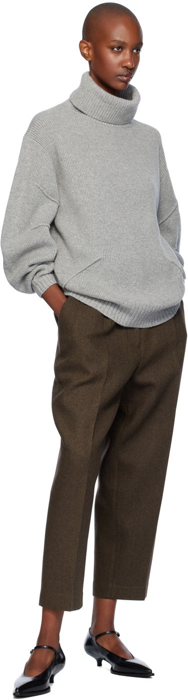 Villapaita Helmut Lang Apex Turtleneck Sweater Harmaa | O06HW708, 3