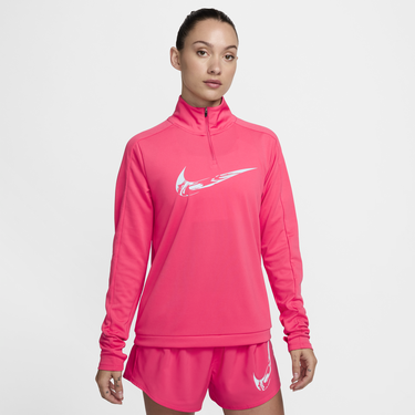 Huppari Nike Swoosh Dri-FIT Vaaleanpunainen | FV6387-629, 1