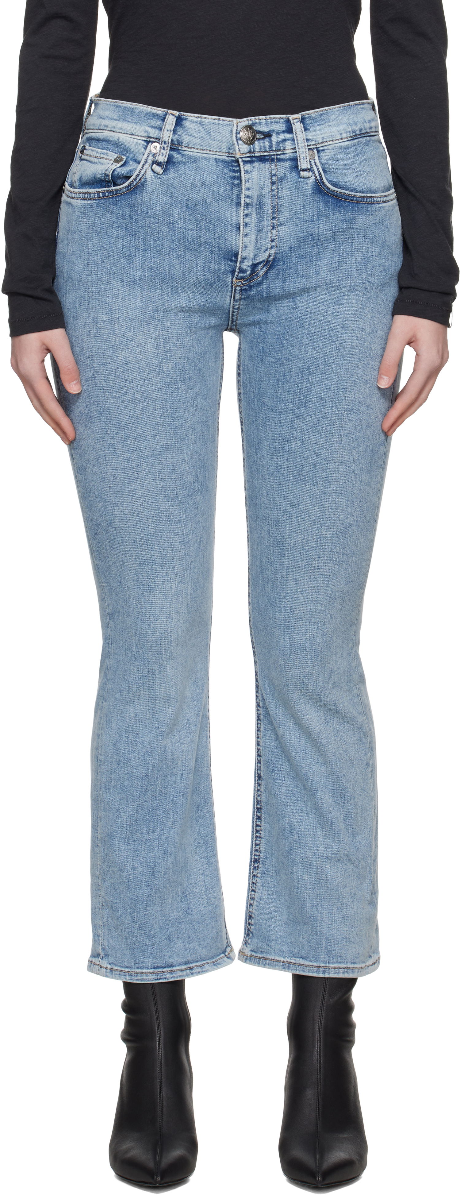 Jeans rag & bone Rag & Bone Epic Peyton Bootcut Jeans Sininen | WDD24H2972EPSU, 0