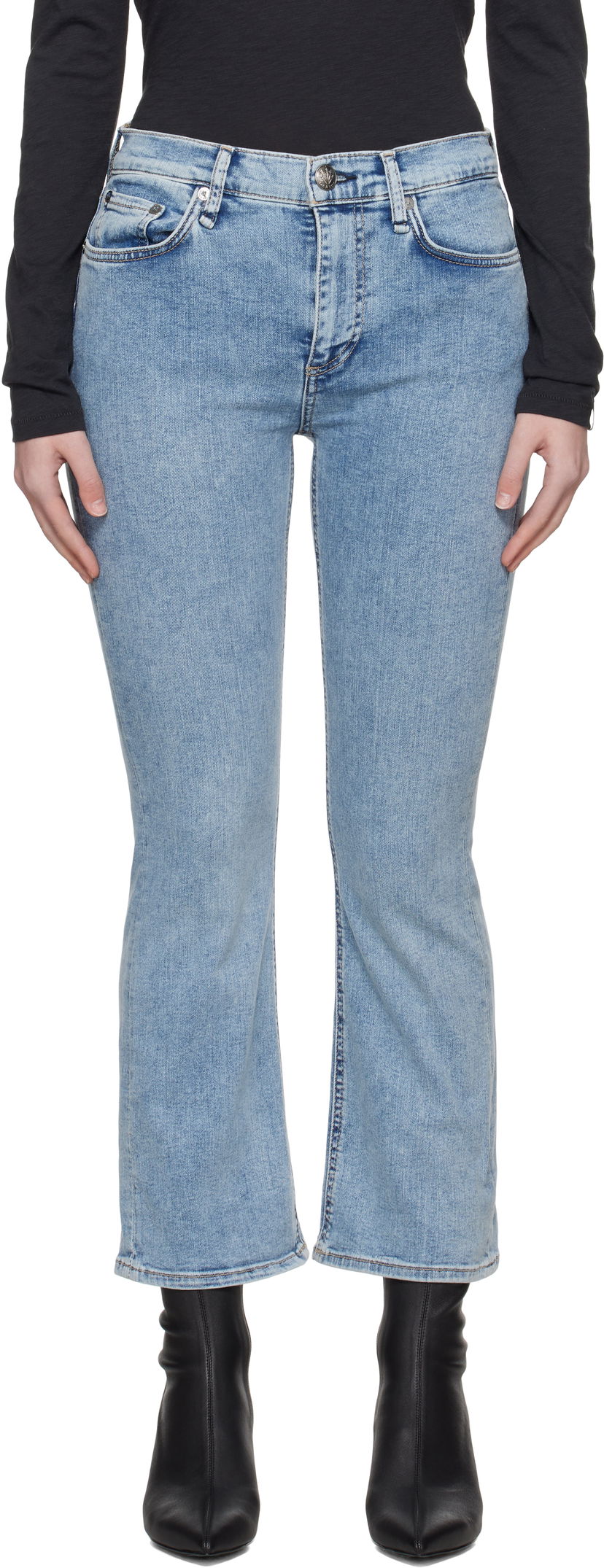 Jeans rag & bone Rag & Bone Epic Peyton Bootcut Jeans Sininen | WDD24H2972EPSU