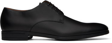 Vaatteet BOSS BOSS Structured Leather Derbys Musta | 50499843, 0