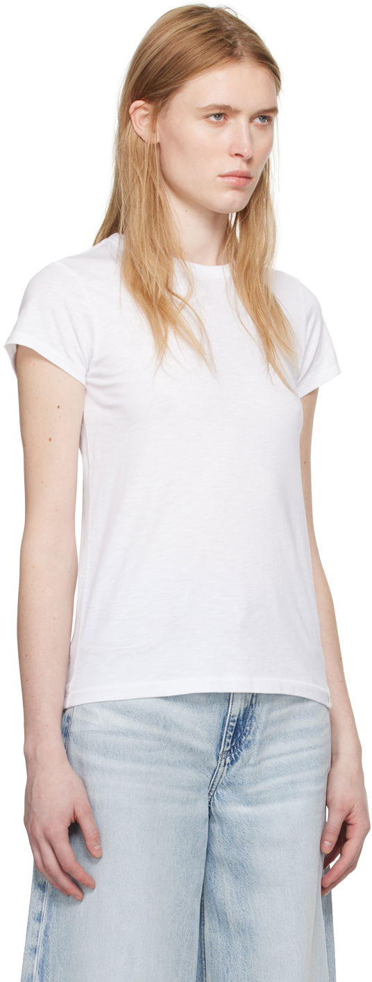 T-paita rag & bone Rag & Bone 'The Slub' T-Shirt Valkoinen | W272C32CH, 1