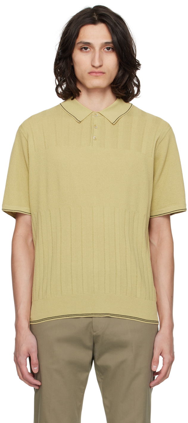 Poolopaita Paul Smith Paul Smith Striped Knit Polo Vihreä | M1R-635Y-M02312-34