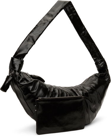 Olkalaukku LEMAIRE Large Croissant Shoulder Bag Musta | BG0000 LF1329, 1