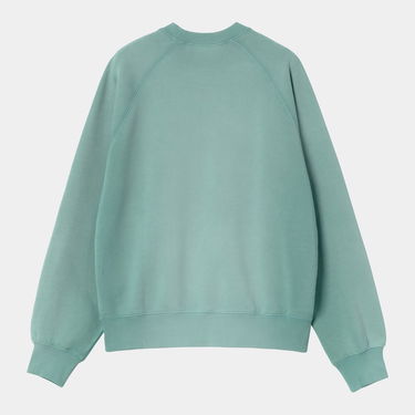Huppari Carhartt WIP Carhartt WIP Hudson Sweatshirt Turkoosi | I035136_12, 1
