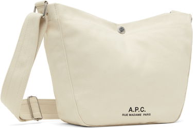 Olkalaukku A.P.C. A.P.C. Journal Small Canvas Crossbody Bag Vihreä | PSAJZ-M67010, 3
