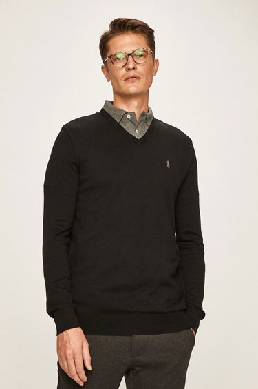 Villapaita Polo by Ralph Lauren Sweater Musta | 710670789003, 0