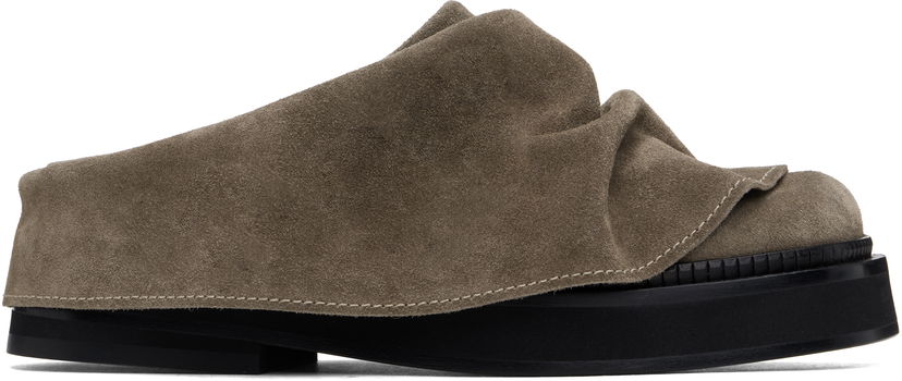Vaatteet The Attico Attico Mini Robin Slip-on Loafers Harmaa | 250WSH00855 LBT040AA