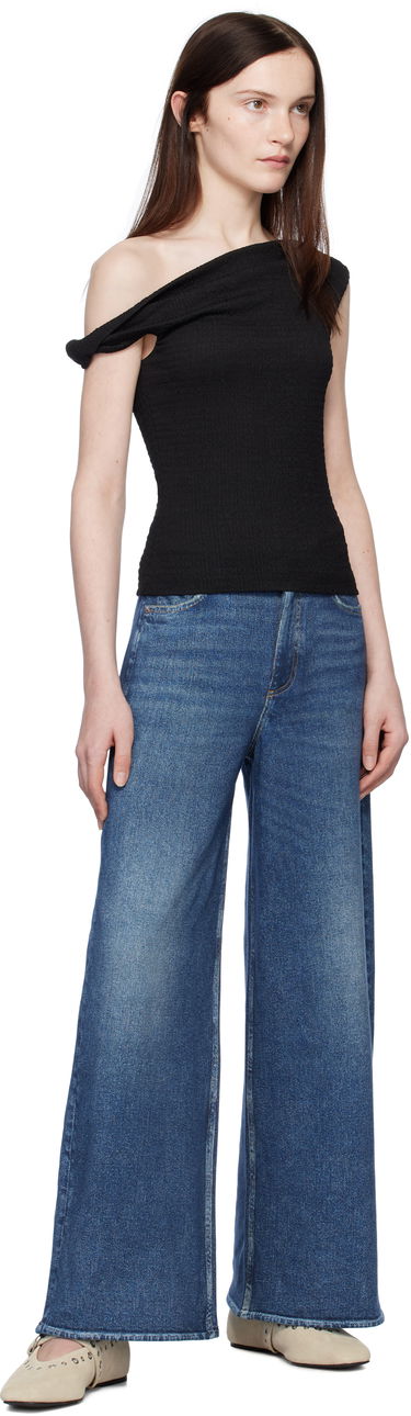 Tankkitoppi rag & bone rag & bone Lou Off Shoulder Blouse Musta | WAC24HT032TM32, 3