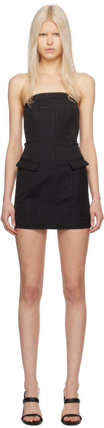 Mekko Ksubi London Bustier Short Dress Musta | WPS24DR002