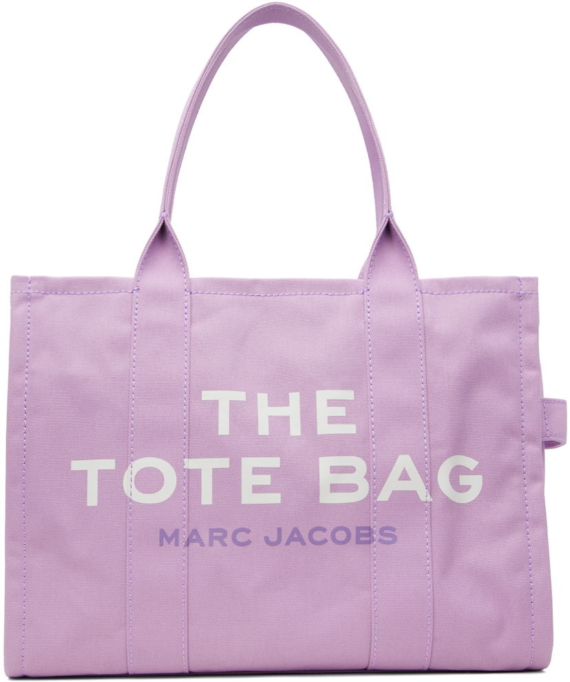 Kangaskassi Marc Jacobs Marc Jacobs 'The Tote Bag' Large Canvas Tote Violetti | M0016156