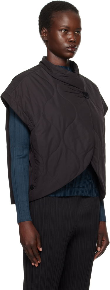 Liivi Pleats Please Issey Miyake Issey Miyake Quilted Vest Valkoinen | PP48ZE882, 4