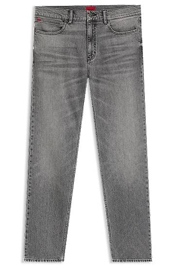 Jeans BOSS Slim-Fit Comfort-Stretch Jeans Harmaa | 50542701