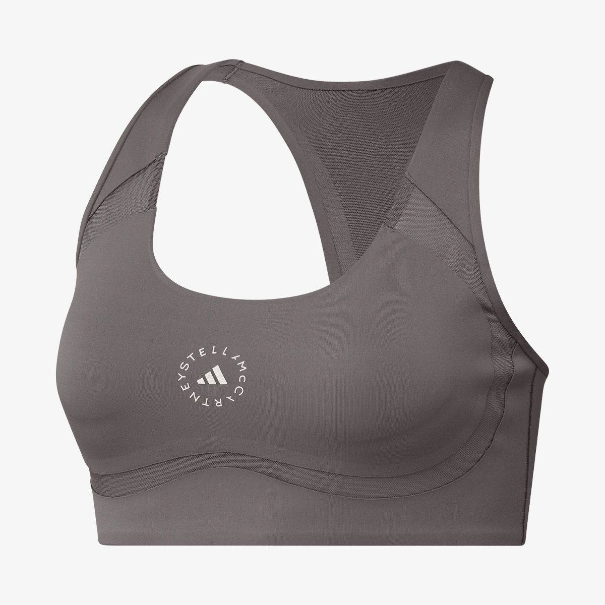 Rintaliivit adidas Performance adidas by Stella McCartney Power Impact Medium-Support Training Bra Harmaa | JM1401, 1