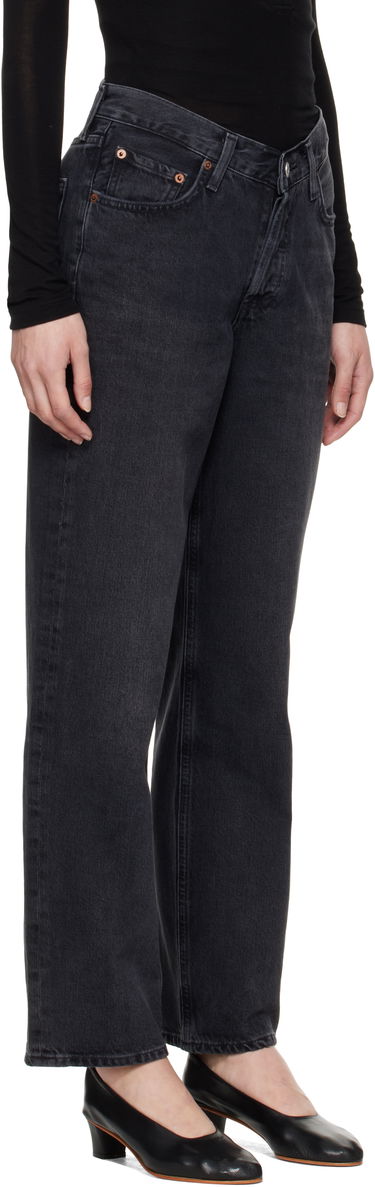 Jeans AGOLDE AGOLDE V-Waist Baggy Jeans Musta | A208-1157, 1