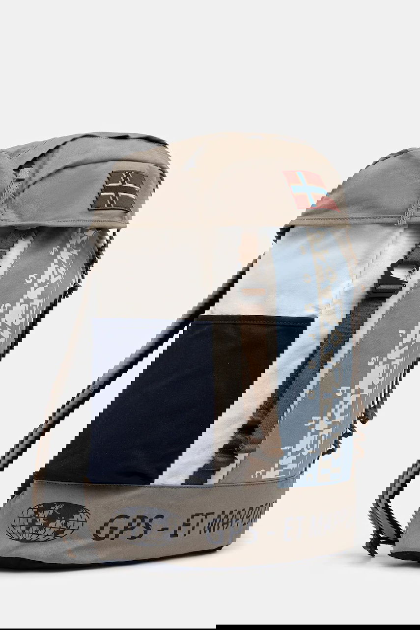 Reppu Napapijri Napapijri H-Equator Backpack Beige | NP0A891NMQW1, 1