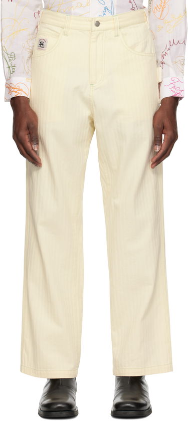 Jeans Bode Bode Greenskeeper Knolly Brook Trousers Keltainen | MRS25BT004, 0