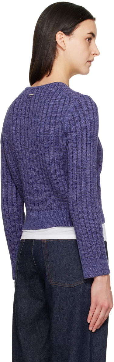 Villapaita JW Anderson JW Anderson Cropped Buttoned Cardigan Violetti | KW1356-YN0410, 2