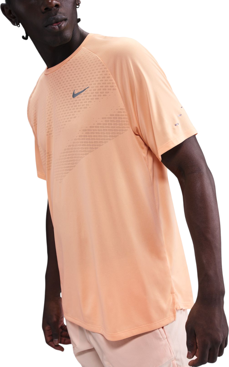 T-paita Nike Stride Perforated Running T-Shirt Oranssi | hv5203-734, 0