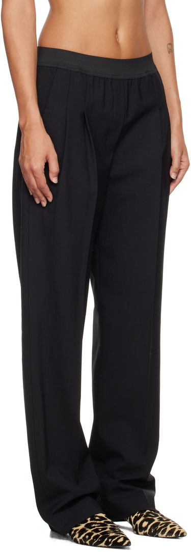 Housut Loulou de Saison Loulou de Saison Elasticated Waistline Trousers Musta | NIRO, 1