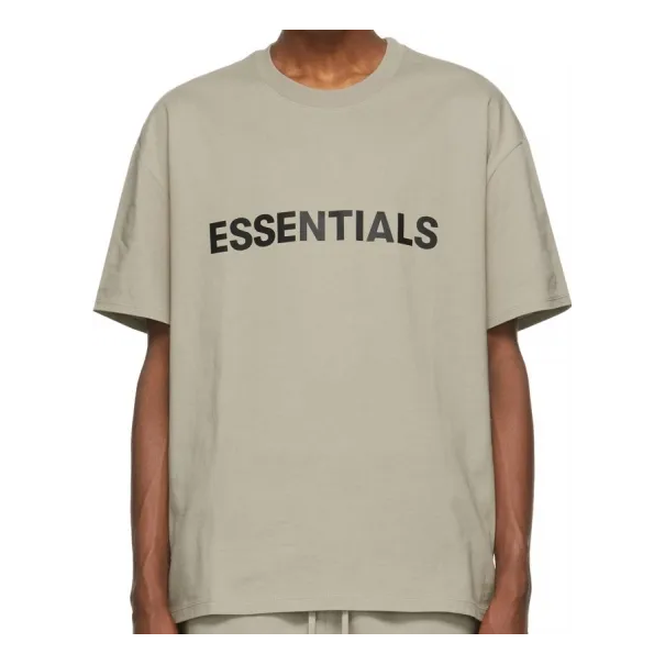 T-paita Fear of God Fear of God Essentials SS20 Logo T-Shirt Harmaa | 125SP222006F