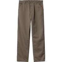 Housut Carhartt WIP Simple Pant Barista Ruskea | I020075.1NI02, 0
