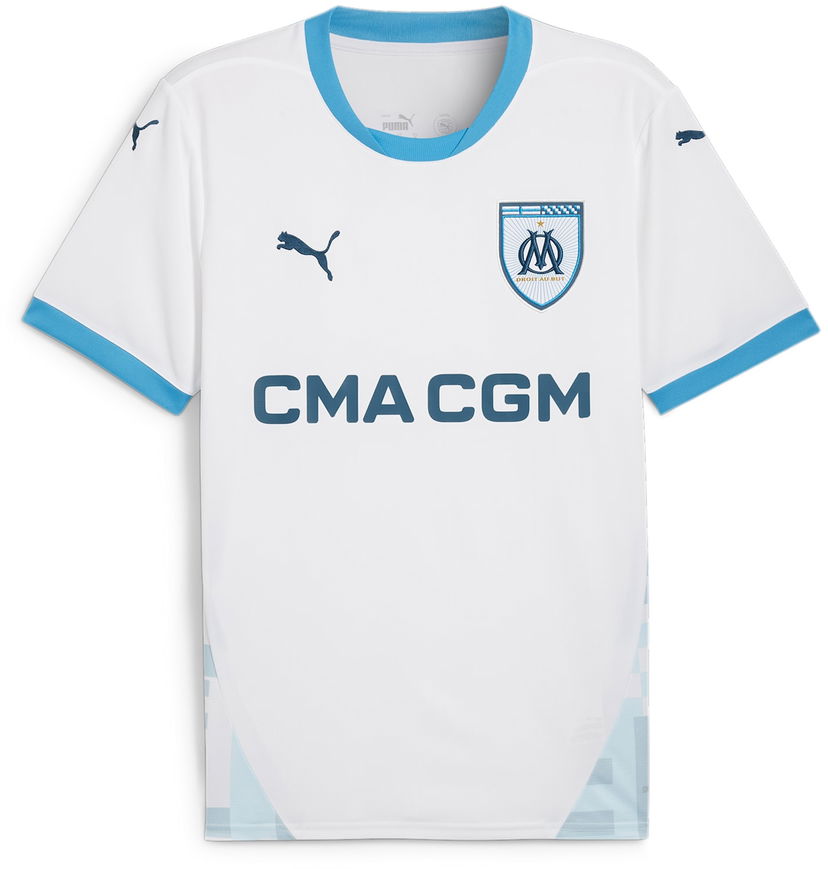 Jersey Puma OM Home Jersey Replica 2024/25 Valkoinen | 775286-01