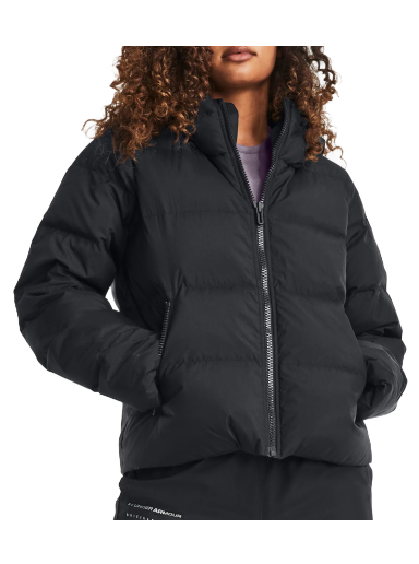 Puffer takki Under Armour ColdGear® Infrared Down Crinkle Jacket Musta | 1378861-001