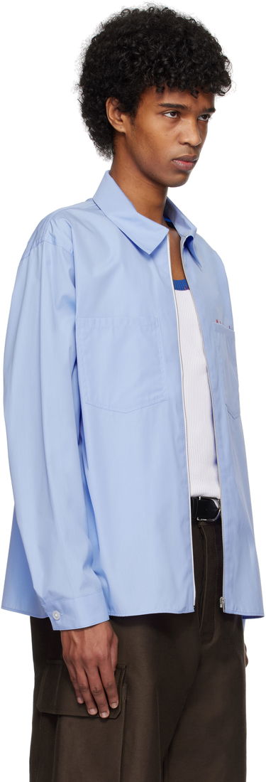 Paita Marni Zip Shirt Valkoinen | CUMU0297P0 USCT88, 4