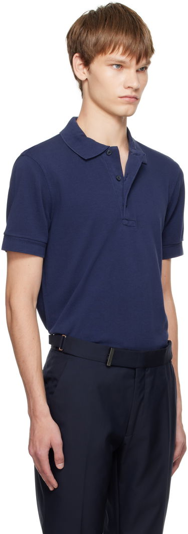 Poolopaita Tom Ford TOM FORD Piquet Polo Tummansininen | JPS011-JMT013, 1