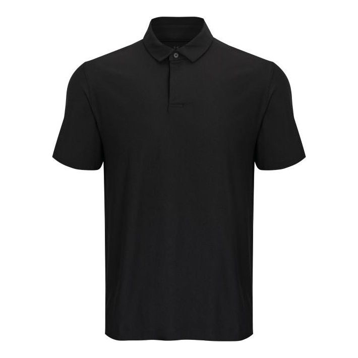 Poolopaita Under Armour Luxe Performance Polo Musta | 1377362-001