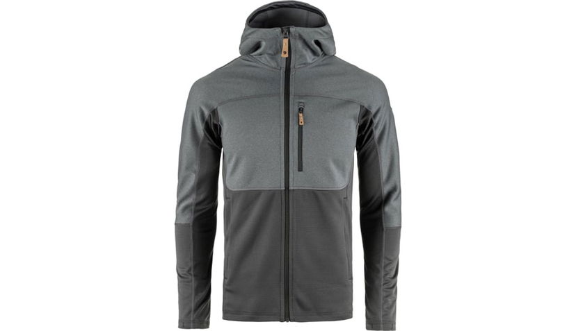 Huppari FJÄLLRÄVEN Abisko Trail Hooded Fleece Jacket Harmaa | F82257-048-020