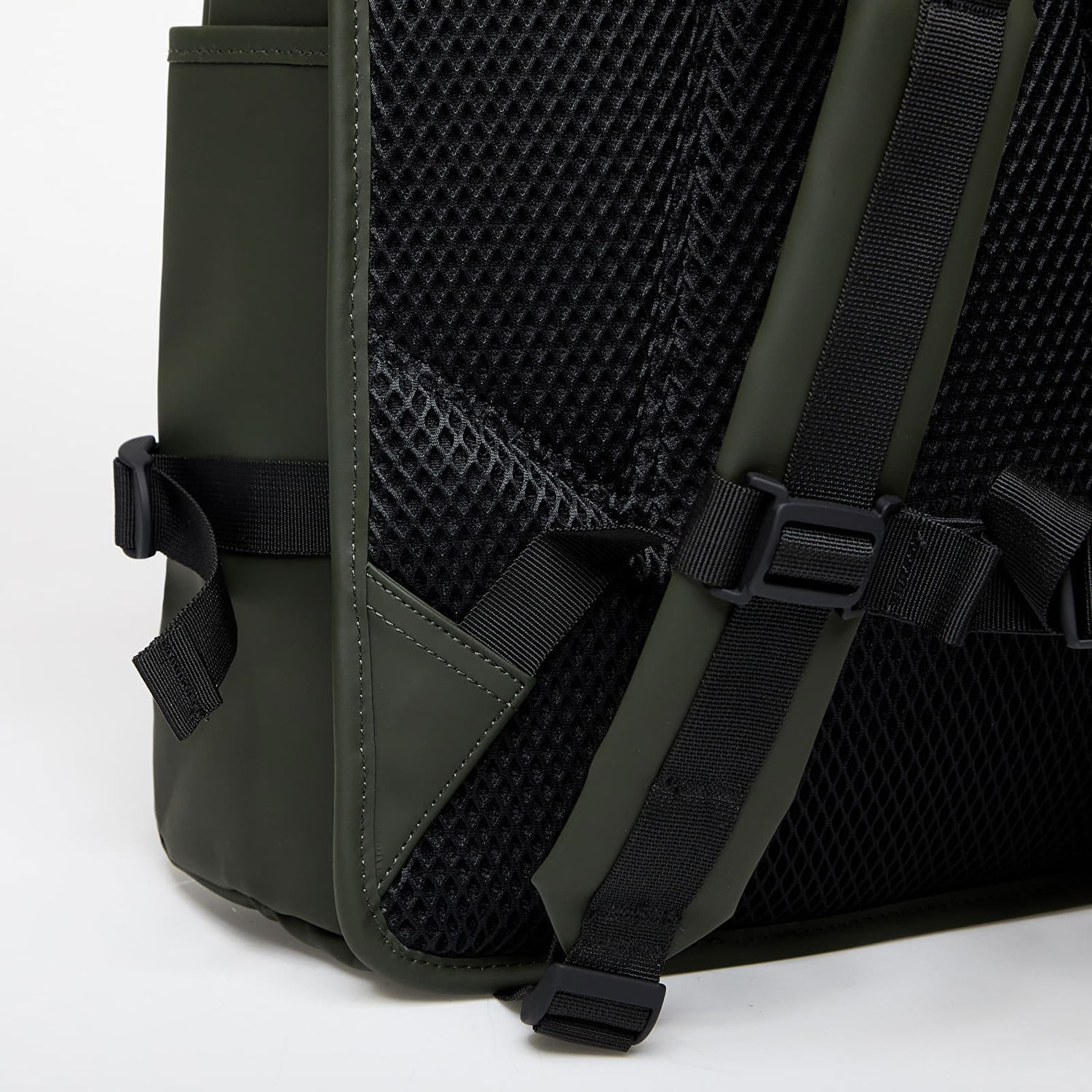 Reppu Rains Rolltop Rucksack Large W3 Green Musta | 14590 03 Green, 1