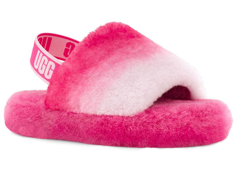 Tennarit ja kengät UGG UGG Fluff Yeah Slide Gradient Vaaleanpunainen | 1120772K-PCMB, 0