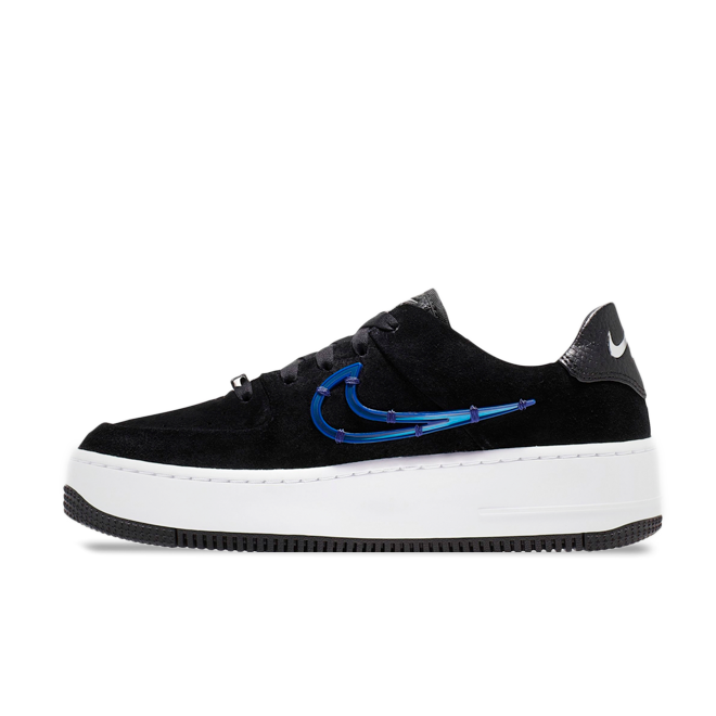 Tennarit ja kengät Nike Air Force 1 Sage Low LX "Black Deep Royal Blue" W Musta | CI3482 001, 0