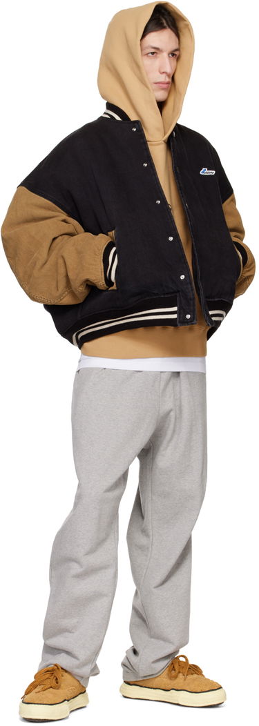 Huppari We11done Center Basic Hoodie Beige | WD-TH3-22-850-U-BG, 3