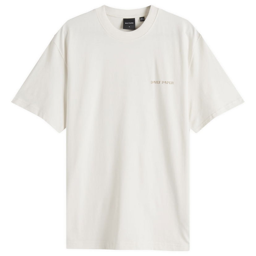 T-paita DAILY PAPER Daily Paper Men's Craft T-Shirt, Size Large Valkoinen | 2511045
